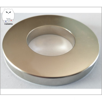 Neodymium Magnet Fabricante Tamaño personalizado Super Strong N35-N52 Big NDFEB Ring Magnet